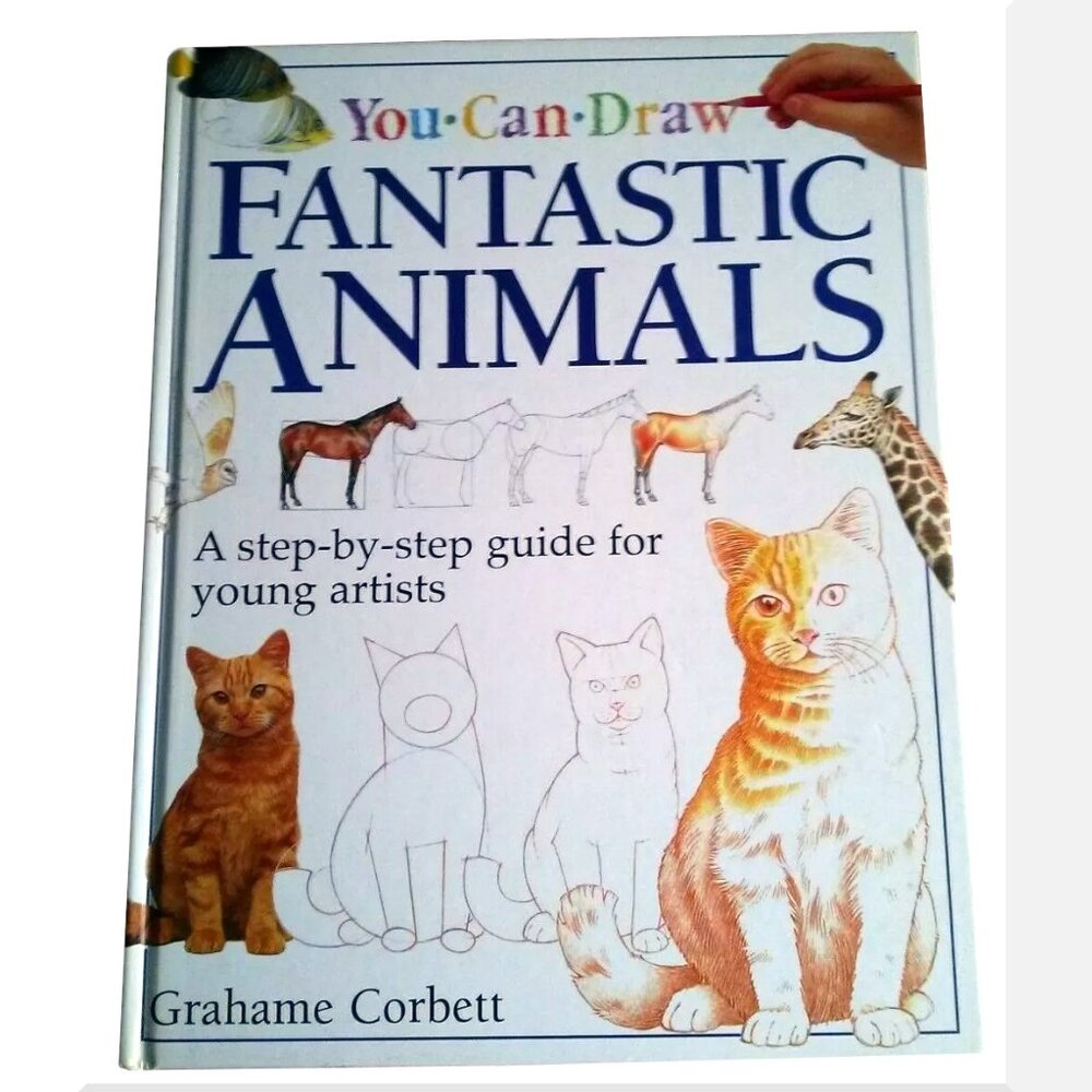 You Can Draw Fantastic Animals by Grahame Corbett, Hardcover, Great Condition